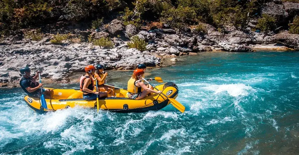 Whitewater Rafting and Ziplining in the Cetina Canyon