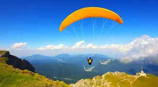 Paragliding in Sarangkot