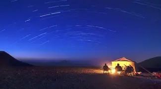 Stargazing In The Desert