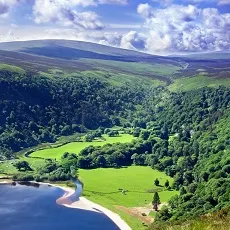 Wicklow Mountains East Coast Avoca And Glendalough