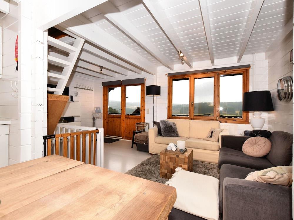 Beautiful Chalet On A Camping, With Different Terraces And A Beautiful View