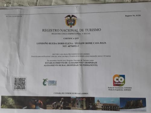 Yellow Home Casa Baja