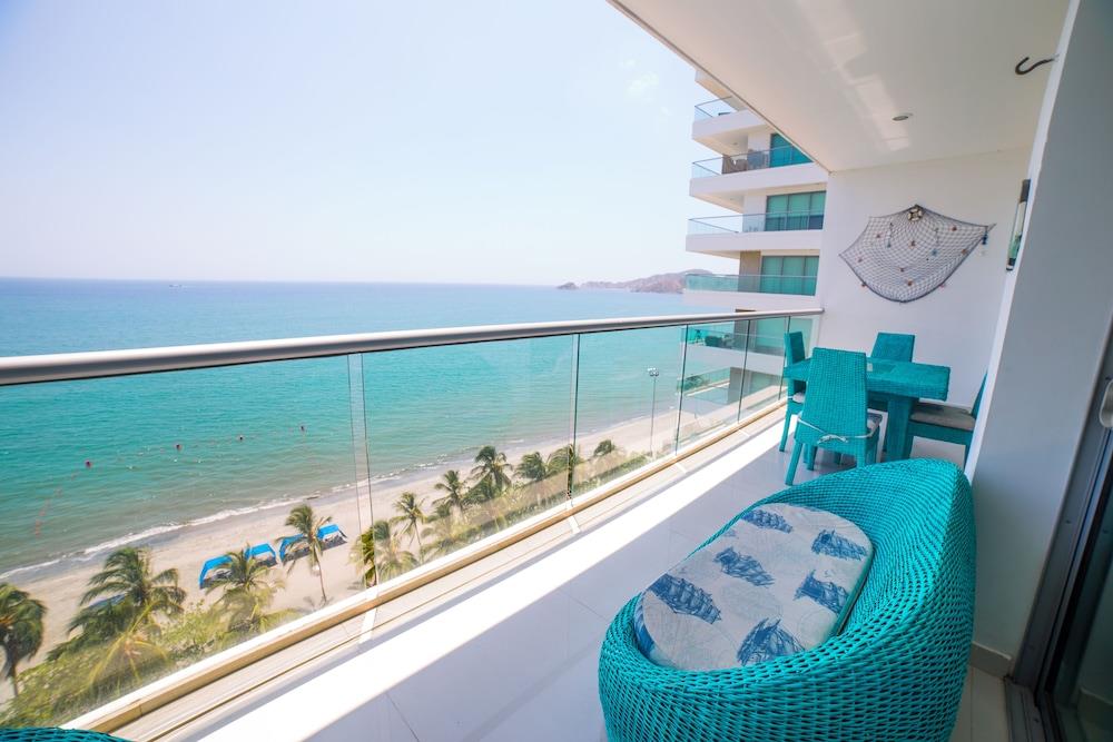 Apartamento Con Club De Playa Oceanfront